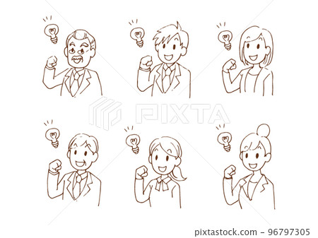 Inspirational business person 96797305