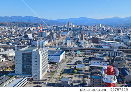 The view from the Ishikawa Prefectural Office　 96797329