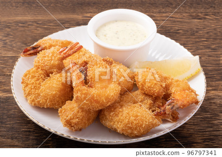 fried shrimp 96797341