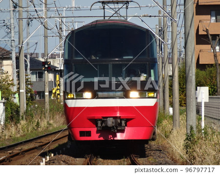 Meitetsu 1200 series train (panorama super) 96797717