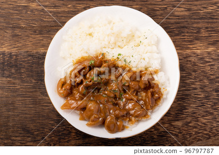 Beef Stroganoff Butter Pilaf 96797787