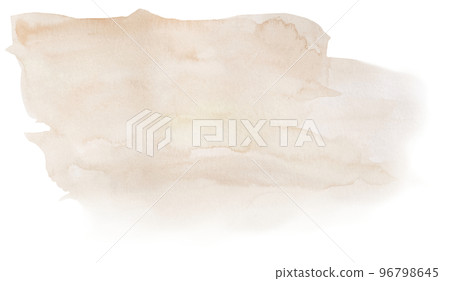 Watercolor light beige spot, single hand painted Abstract element for wedding and party design Watercolor light beige spot, single hand painted Abstract element for wedding and party design 96798645