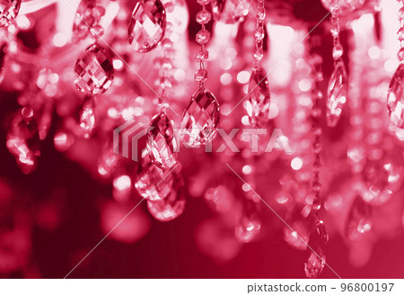 Chrystal chandelier close up Chrystal chandelier close up 96800197