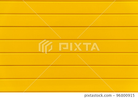 Aluminium dark yellow list with metal sheet fence. Aluminium dark yellow list with metal sheet fence. 96800915