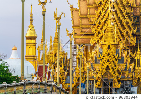 Buddha statue at in Temple (Thai language Buddha statue at in Temple (Thai language 96803944