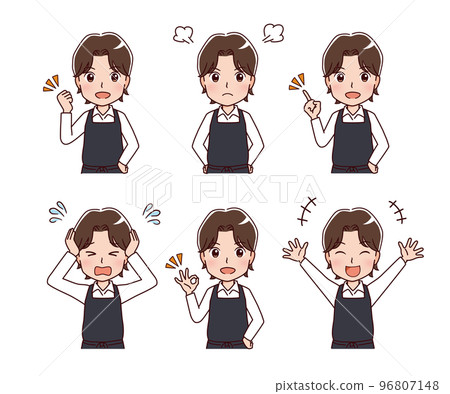 Illustration of working people occupation Illustration of working people occupation 96807148