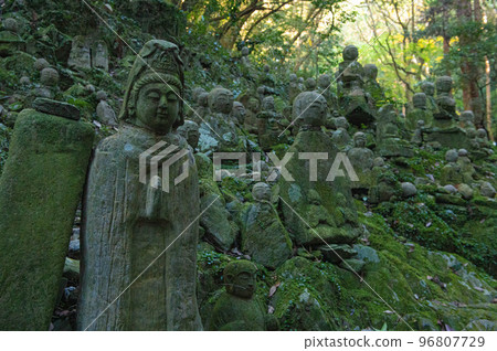The Five Hundred Rakans of Kiyomizu Temple (Miyama City, Fukuoka Prefecture) 96807729