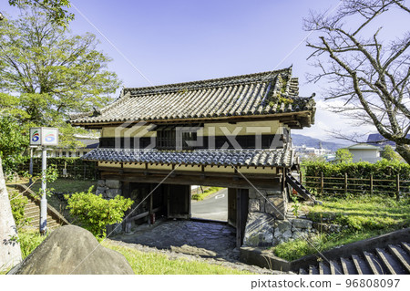 Saiki Castle Ruins Sannomaru Yaguramon Saiki City, Oita Prefecture 96808097