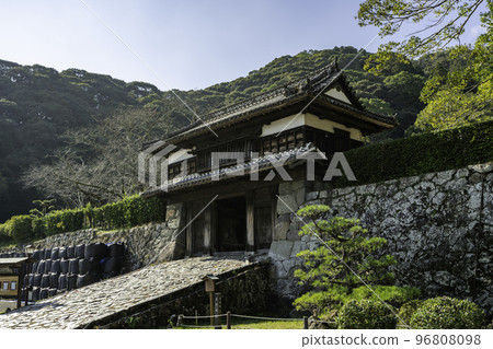 Saiki Castle Ruins Sannomaru Yaguramon Saiki City, Oita Prefecture 96808098
