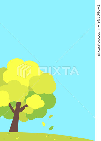 Background illustration _ tree 96808641