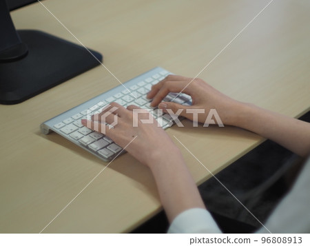 Fast typing female fingering 96808913