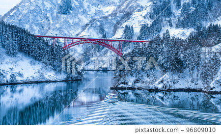 Shogawa Gorge (Winter) 96809010