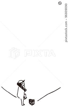 A message card for a batter aiming for a home run A message card for a batter aiming for a home run 96809090