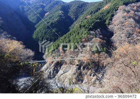Odo River Suspension Bridge Chichibu Lake Futase Dam Suspension Bridge Odo River Suspension Bridge Chichibu Lake Futase Dam Suspension Bridge 96809472