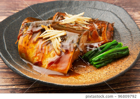Simmered mackerel with mackerel 96809792