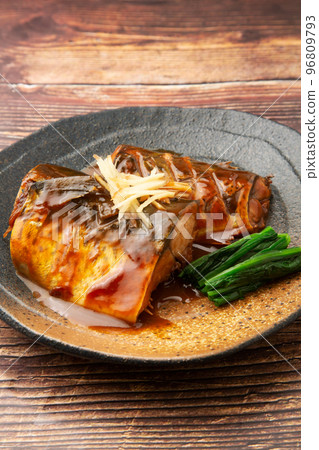 Simmered mackerel with mackerel 96809793