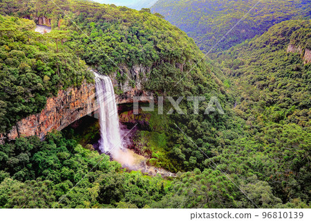 Caracol waterfall in Canela, Rio Grande do Sul, Brazil 96810139