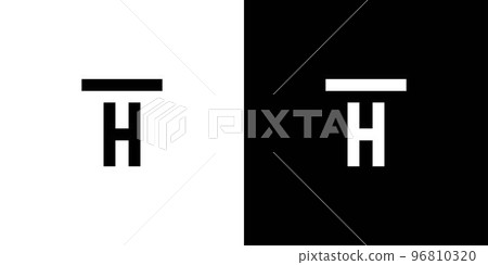 Modern and strong letter TH initials logo design 2 Modern and strong letter TH initials logo design 2 96810320