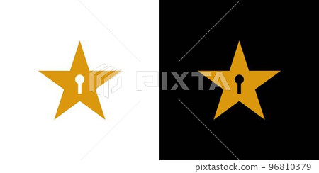 Key star logo design is simple and attractive Key star logo design is simple and attractive 96810379