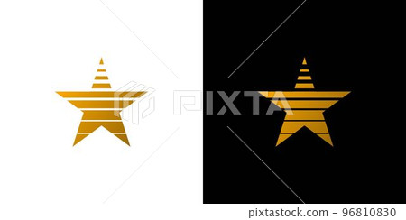 Unique and modern fast star logo design Unique and modern fast star logo design 96810830