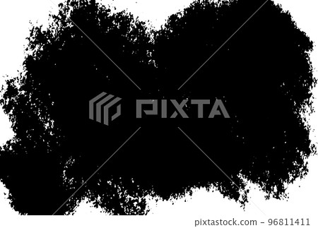 Rough texture as if drawn with crayons Vector single color (color changeable) 96811411
