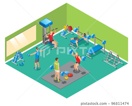 Isometric Fitness Concept 96811474