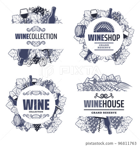 Vintage Traditional Wine Templates Vintage Traditional Wine Templates 96811763