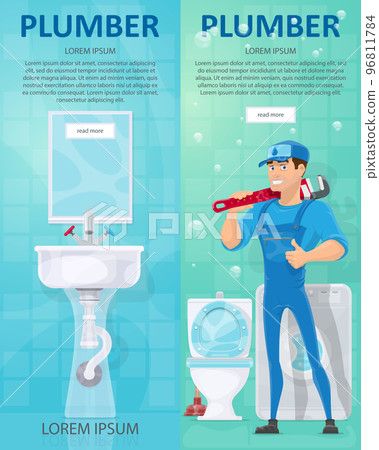 Plumbing Vertical Banners Plumbing Vertical Banners 96811784