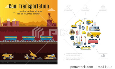 Flat Mining Industry Composition Flat Mining Industry Composition 96811908