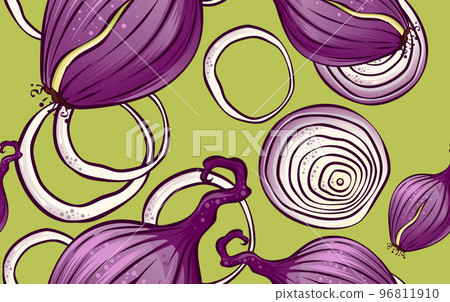 Natural Organic Farming Vegetables Pattern 96811910
