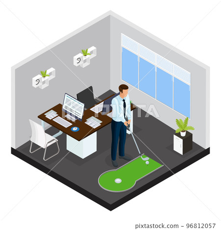Isometric Mini Golf Template Isometric Mini Golf Template 96812057