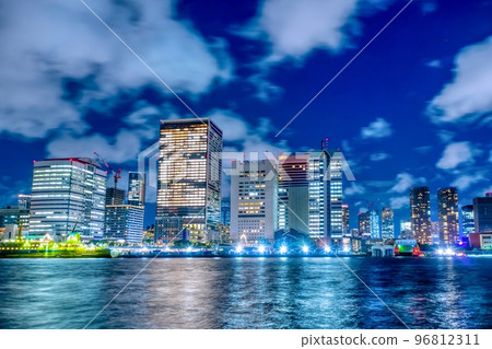 Tokyo Night View 2022 Hinode Pier 96812311
