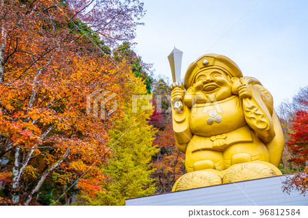 Autumn on Mt. Myogi Kashi Okuni Shrine 96812584