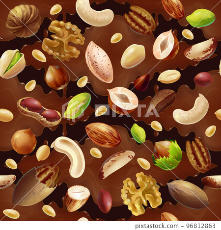 Cartoon Colorful Organic Food Seamless Pattern Cartoon Colorful Organic Food Seamless Pattern 96812863
