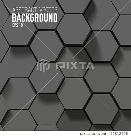 Geometric Hexagonal Abstract Background 96812898