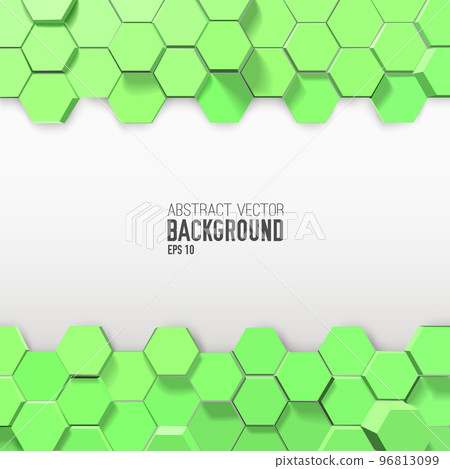 Abstract Background With Hexagons Abstract Background With Hexagons 96813099