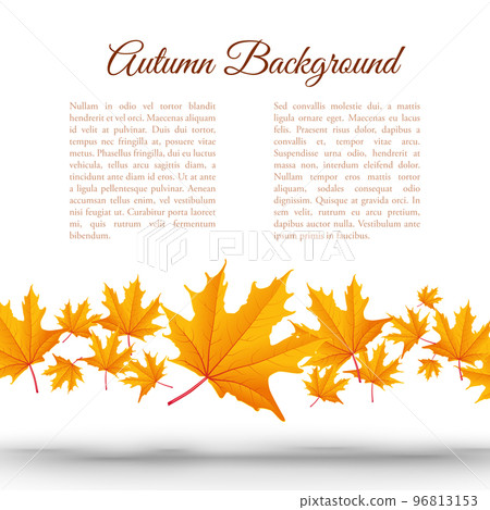 Abstract Light Autumn Floral Template Abstract Light Autumn Floral Template 96813153