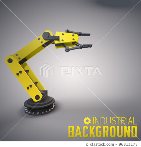 Robotic Equipment Industrial Background 96813175