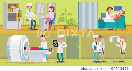 Healthcare Horizontal Banners 96813476