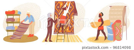 Carpet Flat Composition Set 96814098