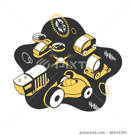Future Technology Vector Illustration 96814305