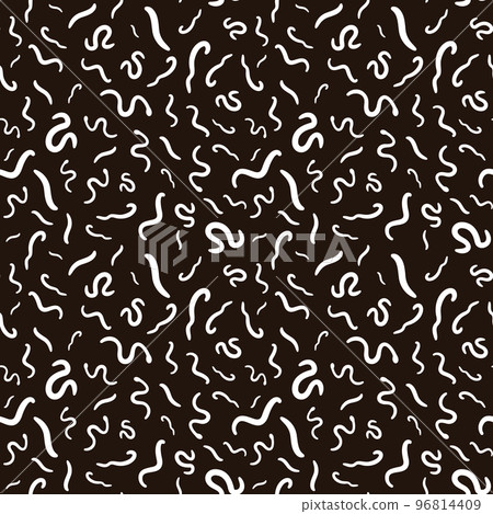 Intestinal Roundworms vector Helminths concept Seamless pattern 96814409