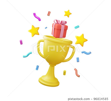 3D Trophy cup 96814585