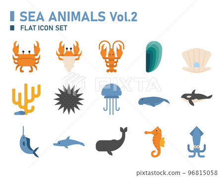 Oceans icon Oceans icon 96815058