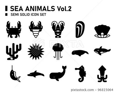 Oceans icon Oceans icon 96815064