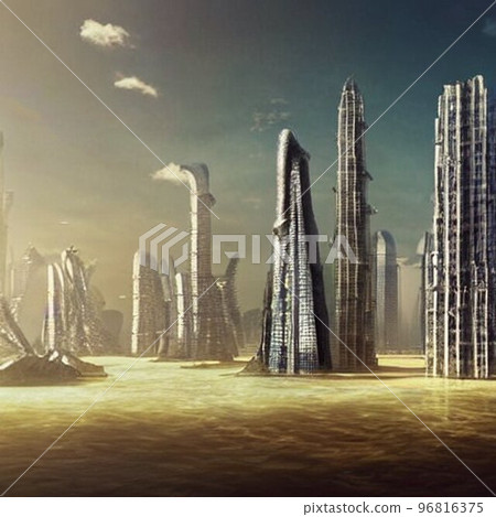 水下古城遺址 水下古城遺址 96816375