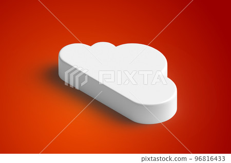 Cloud illustration material Cloud illustration material 96816433