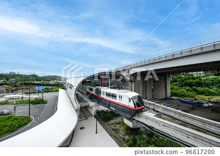 Tedako-Uranishi Station, the starting station of the Okinawa Urban Monorail in Naha, Okinawa 96817200