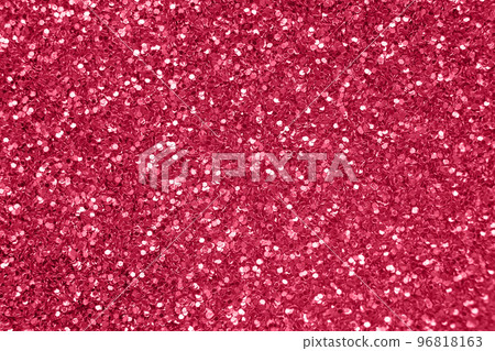 glittering background of red sequins closeup. Sparkle festive texture glittering background of red sequins closeup. Sparkle festive texture 96818163