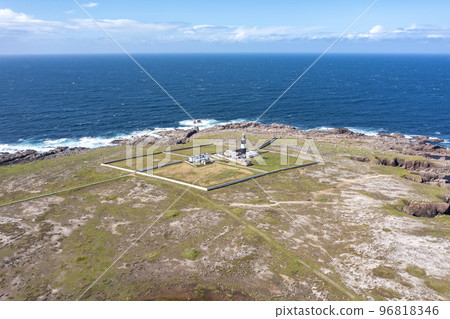 Aerial view of the Lighthouse on Tory Island, County Donegal, Republic of Ireland Aerial view of the Lighthouse on Tory Island, County Donegal, Republic of Ireland 96818346